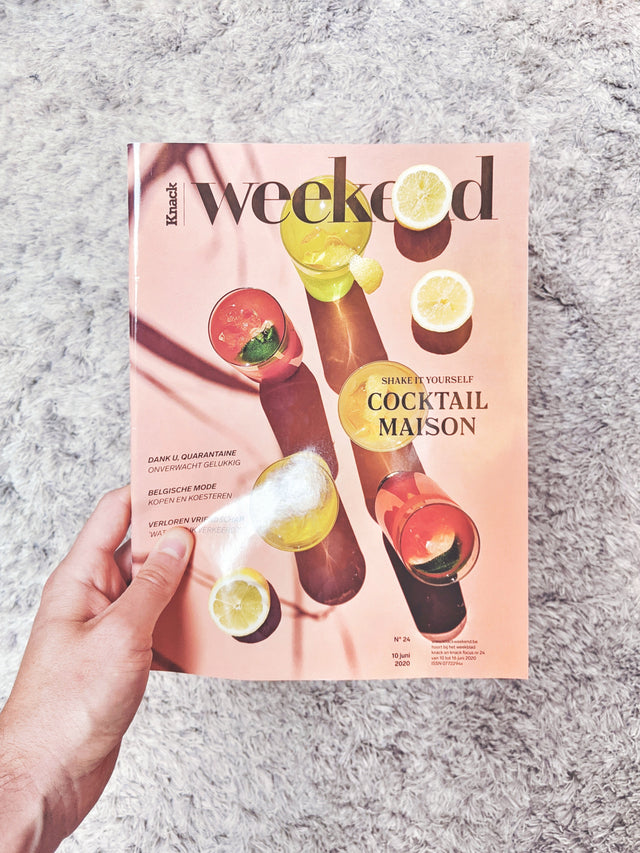 Featured in Knack Weekend: "Beyond the Cosmopolitan"