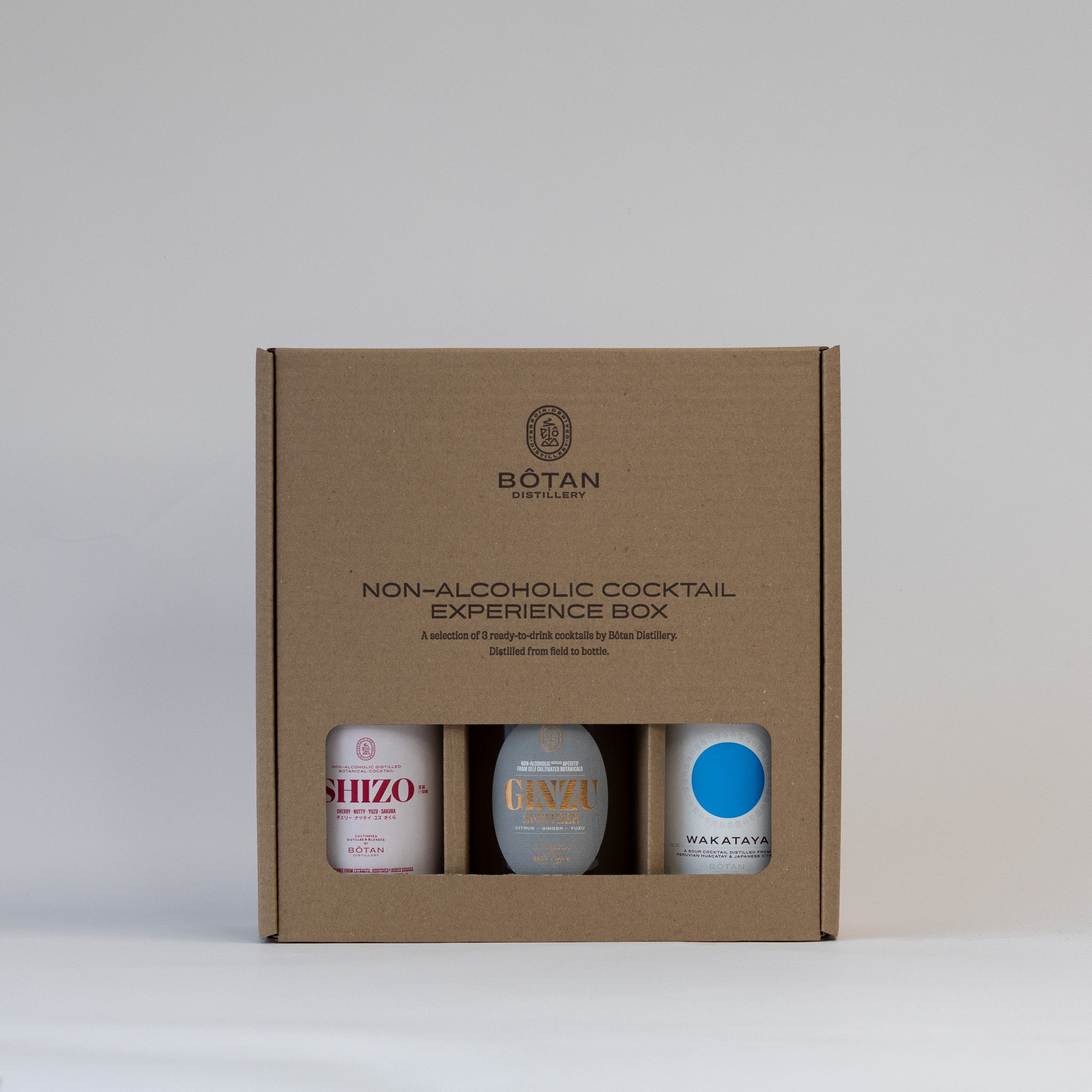 Alcohol In A Box Non-Alcoholic Cocktail Experience Box – Bôtan Distillery